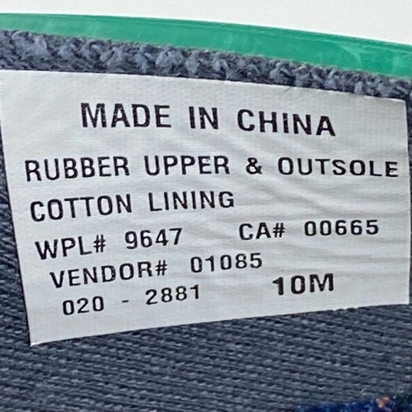 EDDIE BAUER GREEN RUBBER WATERPROOF CLOGS WOMEN'S SIZE 10M - Picture 10 of 10